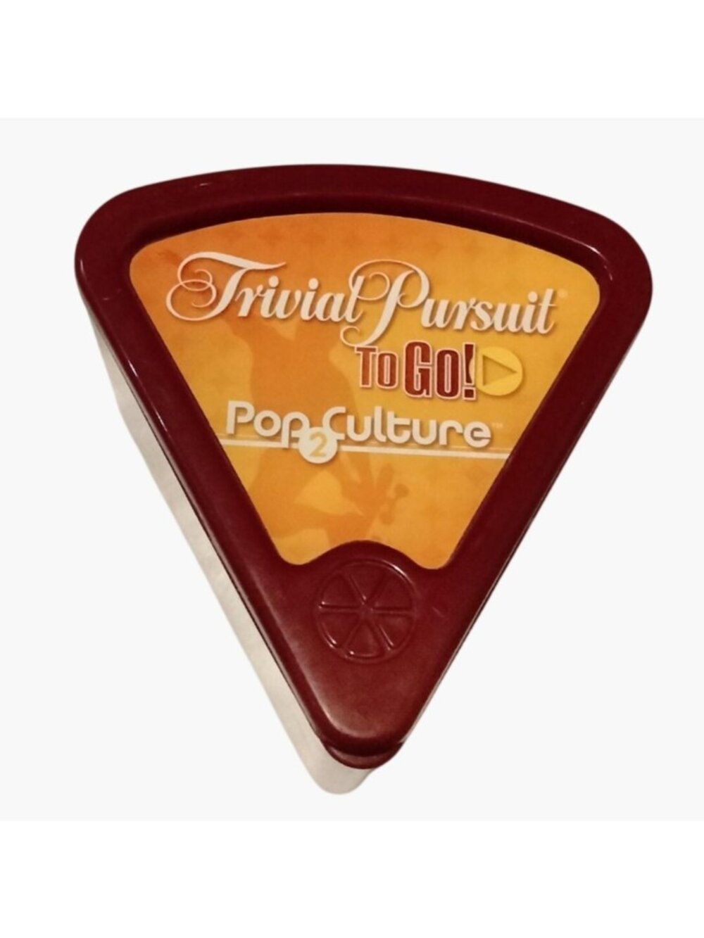 Trivial Pursuit To Go Pop Culture Card Game 2005 Hasbro Compact Trivia Set